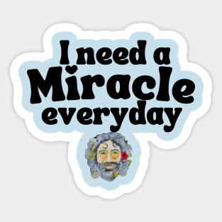 Jerry Miracle Tee Sticker